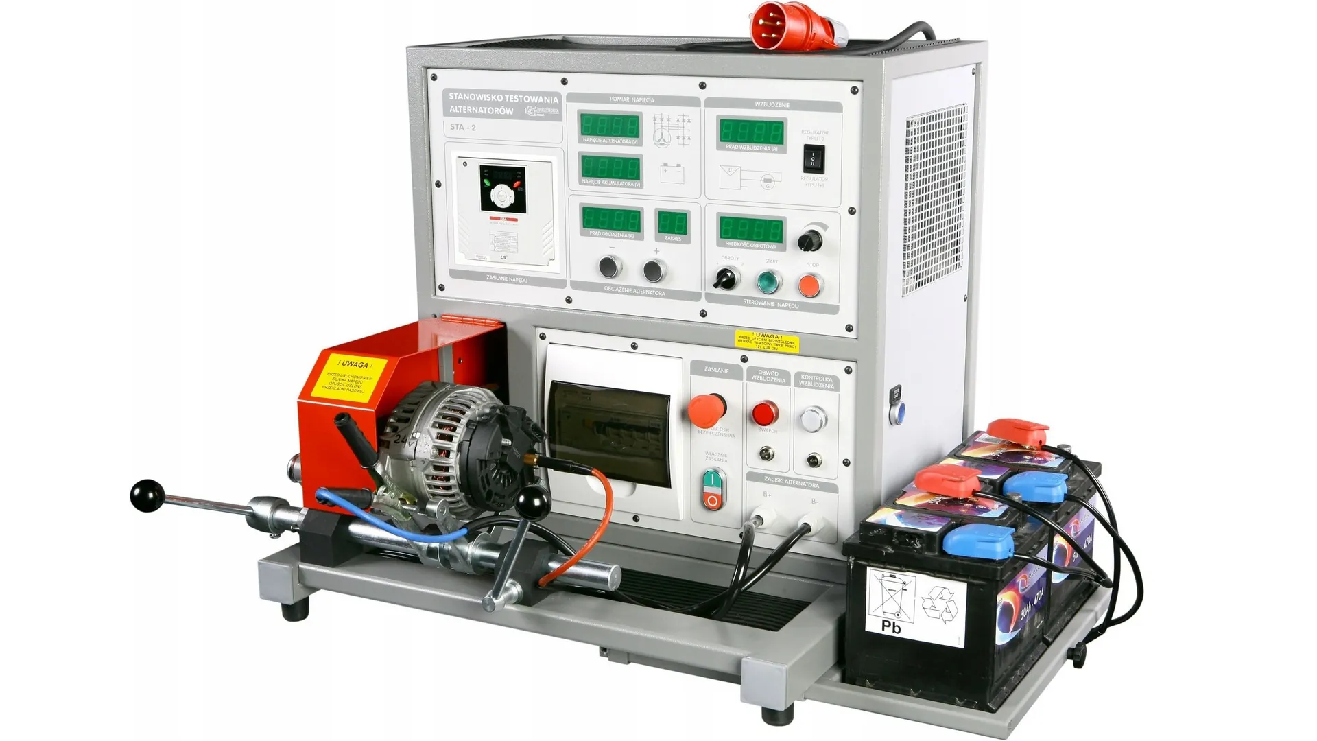 Stanowisko testowania alternatorów STA-2